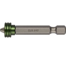 Бита с магнитным держателем-ограничителем Magnet-X, PZ2, 50 мм, 1 шт. KRAFTOOL 26129-2-50-1