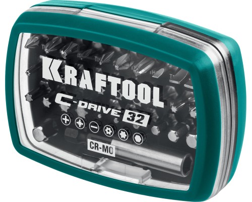 Набор многофункциональных бит C-Drive 32, 32шт. KRAFTOOL 26067-H32