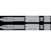 Торсионные биты X-Drive PH2, 50 мм, 2 шт. KRAFTOOL 26121-2-50-2