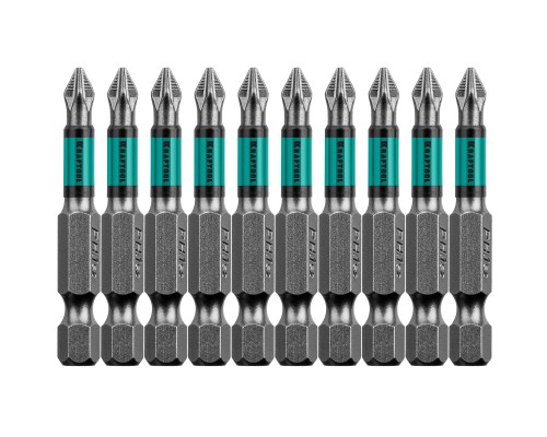 Биты Optimum, PH1, 50 мм, 10 шт. KRAFTOOL 26122-1-50-10