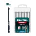 Ударные биты Impact PZ 2, 100 мм, 10 шт. KRAFTOOL 26193-2-100-S10