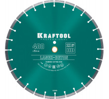 Алмазный диск LASER-BETON 400 мм (25.4/20 мм, 10х3.4 мм) KRAFTOOL 36686-400