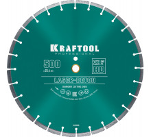 Алмазный диск LASER-BETON 500 мм (25.4/20 мм, 10х4.5 мм) KRAFTOOL 36686-500