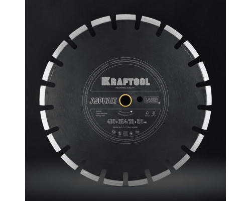 Алмазный диск ASPHALT 400 мм (25.4/20 мм, 12х3.6 мм) KRAFTOOL 36687-400_z01 Алмазный диск ASPHALT 400 мм (25.4/20 мм, 12х3.6 мм) KRAFTOOL 36687-400_z01