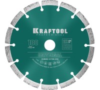 Алмазный диск LASER-UNIVERSAL 180 мм (22.2 мм, 10х2.6мм) KRAFTOOL 36680-180