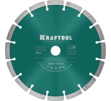 Алмазный диск LASER-UNIVERSAL 230 мм (22.2 мм, 10х2.8мм) KRAFTOOL 36680-230