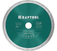Сплошной алмазный диск KERAMO, 180 мм (22.2 мм, 10x2.0 мм) KRAFTOOL 36684-180