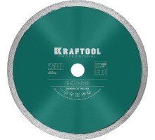 Сплошной алмазный диск KERAMO, 230 мм (22.2 мм, 10x2.2 мм) KRAFTOOL 36684-230