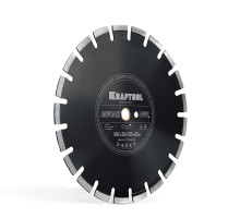 Алмазный диск ASPHALT 350 мм (25.4/20 мм, 12х3.2 мм) KRAFTOOL 36687-350_z01