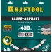 Алмазный диск LASER-ASPHALT 450 мм (25.4/20 мм, 10х4.0 мм) KRAFTOOL 36687-450
