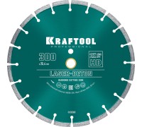 Алмазный диск LASER-BETON 300 мм (25.4/20 мм, 10х3.2 мм ) KRAFTOOL 36686-300