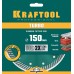 Сегментированный алмазный диск Turbo, 150 мм (22.2 мм, 10x2.4 мм) KRAFTOOL 36682-150