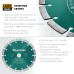 Алмазный диск LASER-UNIVERSAL 180 мм (22.2 мм, 10х2.6мм) KRAFTOOL 36680-180