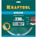 Сплошной алмазный диск KERAMO, 230 мм (22.2 мм, 10x2.2 мм) KRAFTOOL 36684-230