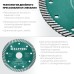 Сегментированный алмазный диск Turbo, 115 мм (22.2 мм, 10x2.2 мм) KRAFTOOL 36682-115