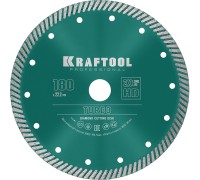 Сегментированный алмазный диск Turbo, 180 мм (22.2 мм, 10x2.6 мм) KRAFTOOL 36682-180