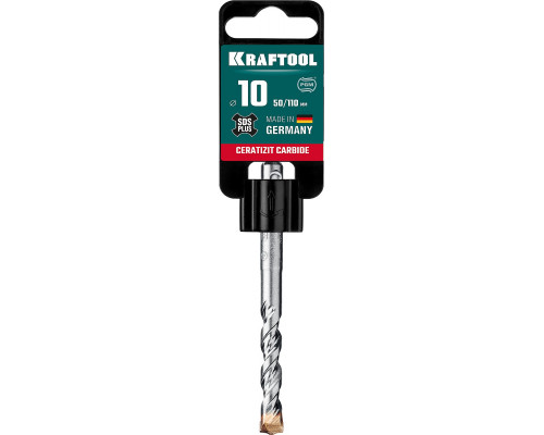 Бур SDS-Plus Cerazit Carbide, 10x110 мм KRAFTOOL 29320-110-10_z02
