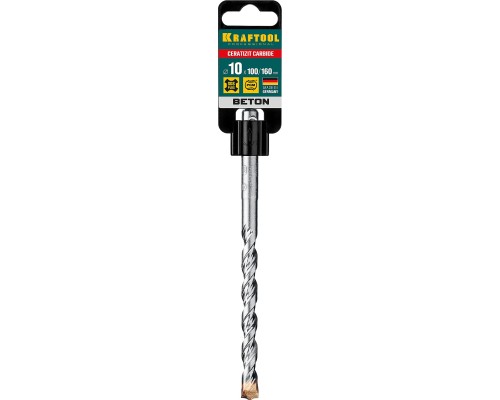Бур SDS-plus Cerazit Carbide, 10x160 мм KRAFTOOL 29320-160-10_z02