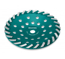 Сегментная алмазная чашка INDUSTRIAL Turbo d 230 мм KRAFTOOL 33368-230
