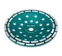 Двухрядная алмазная чашка INDUSTRIAL Double d 230 мм KRAFTOOL 33369-230