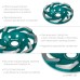 Сегментная алмазная чашка INDUSTRIAL Boomerang d 125 мм KRAFTOOL 33445-125