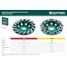 Двухрядная алмазная шлифовальная чашка INDUSTRIAL Double, d 125 мм KRAFTOOL 33369-125
