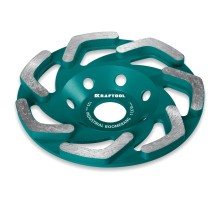 Сегментная алмазная чашка INDUSTRIAL Boomerang d 125 мм KRAFTOOL 33445-125