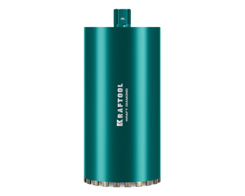 Алмазная коронка по железобетону DIAMOND 200 мм (450 мм, 1 1/4", лазерная сварка сегментов) KRAFTOOL 29825-200