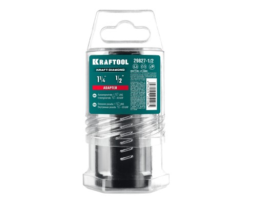 Адаптер для алмазных коронок 1/2-1 1/4" KRAFTOOL 29827-1/2