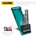 Набор сверл по по твердым материалам Hard, 5 шт: 4-5-6-8-10 мм KRAFTOOL 29177-H5