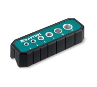 Кондуктор для сверления под углом 45° и 90° Woodsniper 121, 6 отверстий 4-12 мм KRAFTOOL 30073