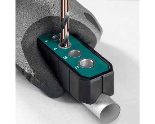 Кондуктор для сверления под углом 45° и 90° Woodsniper 121, 6 отверстий 4-12 мм KRAFTOOL 30073