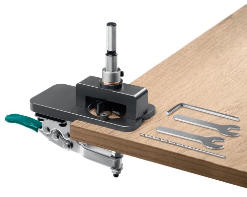 Кондуктор для мебельных петель Woodsniper 127, 35 мм KRAFTOOL 30075