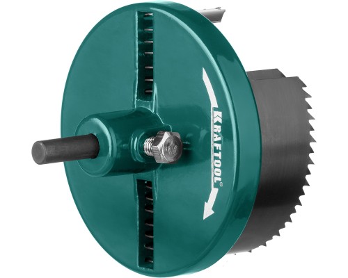 Наборная кольцевая пила по дереву 7 шт., (25-32-38-45-50-56-62x18 мм) KRAFTOOL 29580-H7-18