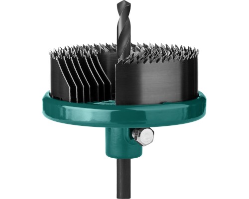 Наборная кольцевая пила по дереву 7 шт., (25-32-38-45-50-56-62x18 мм) KRAFTOOL 29580-H7-18