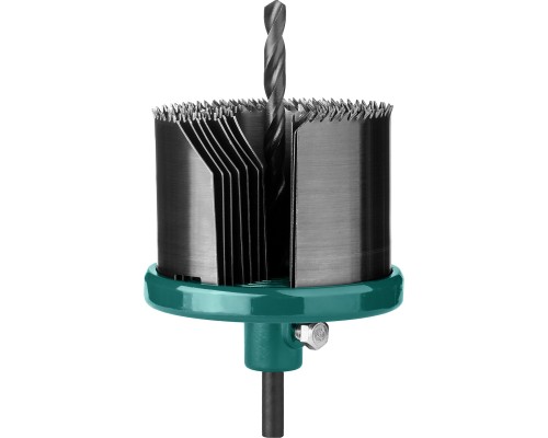 Наборная кольцевая пила по дереву 7 шт., (25-32-38-45-50-56-62x42 мм) KRAFTOOL 29580-H7-42