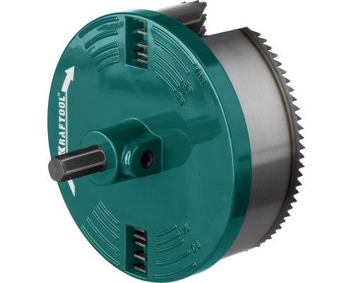 Наборная кольцевая пила по дереву 5 шт., (68-74-80-90-100x32 мм) KRAFTOOL 29584-H5-32