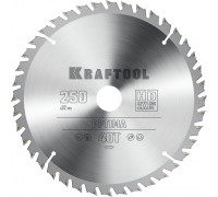 Пильный диск по дереву Optima, 250x32 мм, 40Т KRAFTOOL 36951-250-32