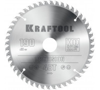 Пильный диск по дереву Precision, 190x30 мм, 48Т KRAFTOOL 36952-190-30