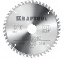Пильный диск по дереву Precision, 190x30 мм, 48Т KRAFTOOL 36952-190-30