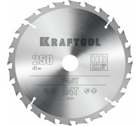 Пильный диск по дереву Fast, 250x32 мм, 24Т KRAFTOOL 36950-250-32