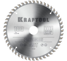 Пильный диск по дереву Precision, 180x20 мм, 48Т KRAFTOOL 36952-180-20