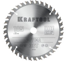 Пильный диск по дереву Optima, 185x20 мм, 36Т KRAFTOOL 36951-185-20