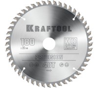 Пильный диск по дереву Precision, 180x20 мм, 48Т KRAFTOOL 36952-180-20