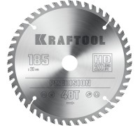 Пильный диск по дереву Precision, 185x20 мм, 48Т KRAFTOOL 36952-185-20