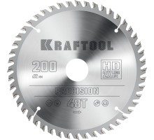 Пильный диск по дереву Precision, 200x32 мм, 48Т KRAFTOOL 36952-200-32