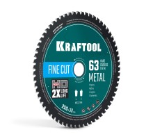 Диск пильный по металлу и стали Metal Cut 255x30 мм, 63Т KRAFTOOL 36954-255-30-63