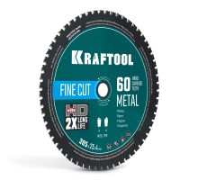 Диск пильный по металлу и стали Metal Cut 305x25.4 мм, 60Т KRAFTOOL 36954-305-25.4-60