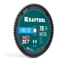 Диск пильный по металлу и стали Metal Cut 305x25.4 мм, 78Т KRAFTOOL 36954-305-25.4-78