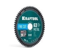 Диск пильный по металлу и стали Metal Cut 185x30 мм, 63Т KRAFTOOL 36954-185-30-63